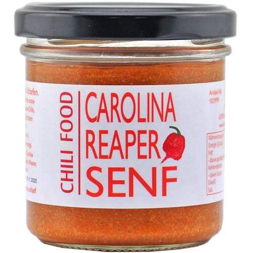 Musztarda Chili Food Carolina Reaper 140g Musztarda Chili Food Carolina Reaper 140g
