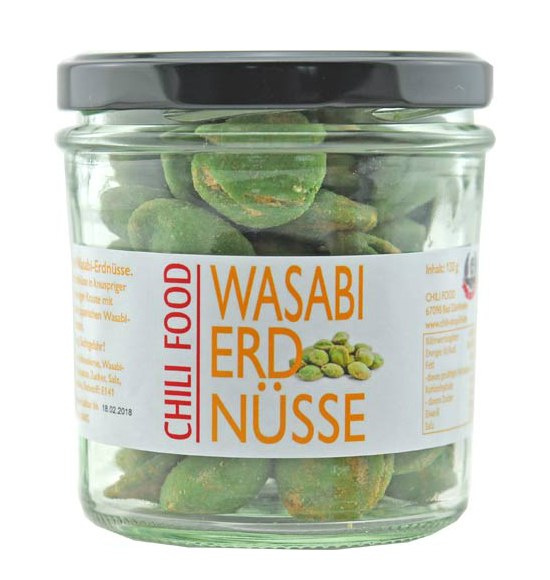 Orzeszki Chili Food z chrzanem Wasabi 120g Orzeszki Chili Food z chrzanem Wasabi 120g