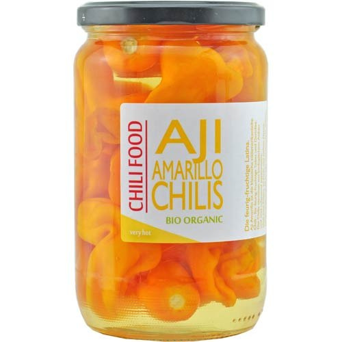 Papryka Aji Amarillo Organic marynowana w zalewie 200g Papryka Aji Amarillo Organic marynowana w zalewie 200g