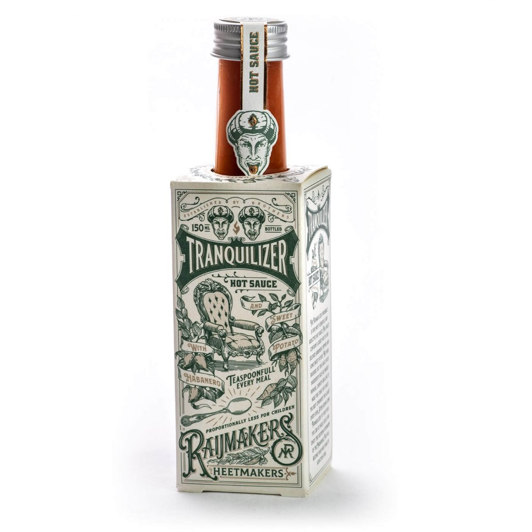 Ostry Sos Raijmakers Heetmakers Tranquilizer z Habanero & batatami 150ml Ostry Sos Raijmakers Heetmakers Tranquilizer z Habanero & batatami 150ml