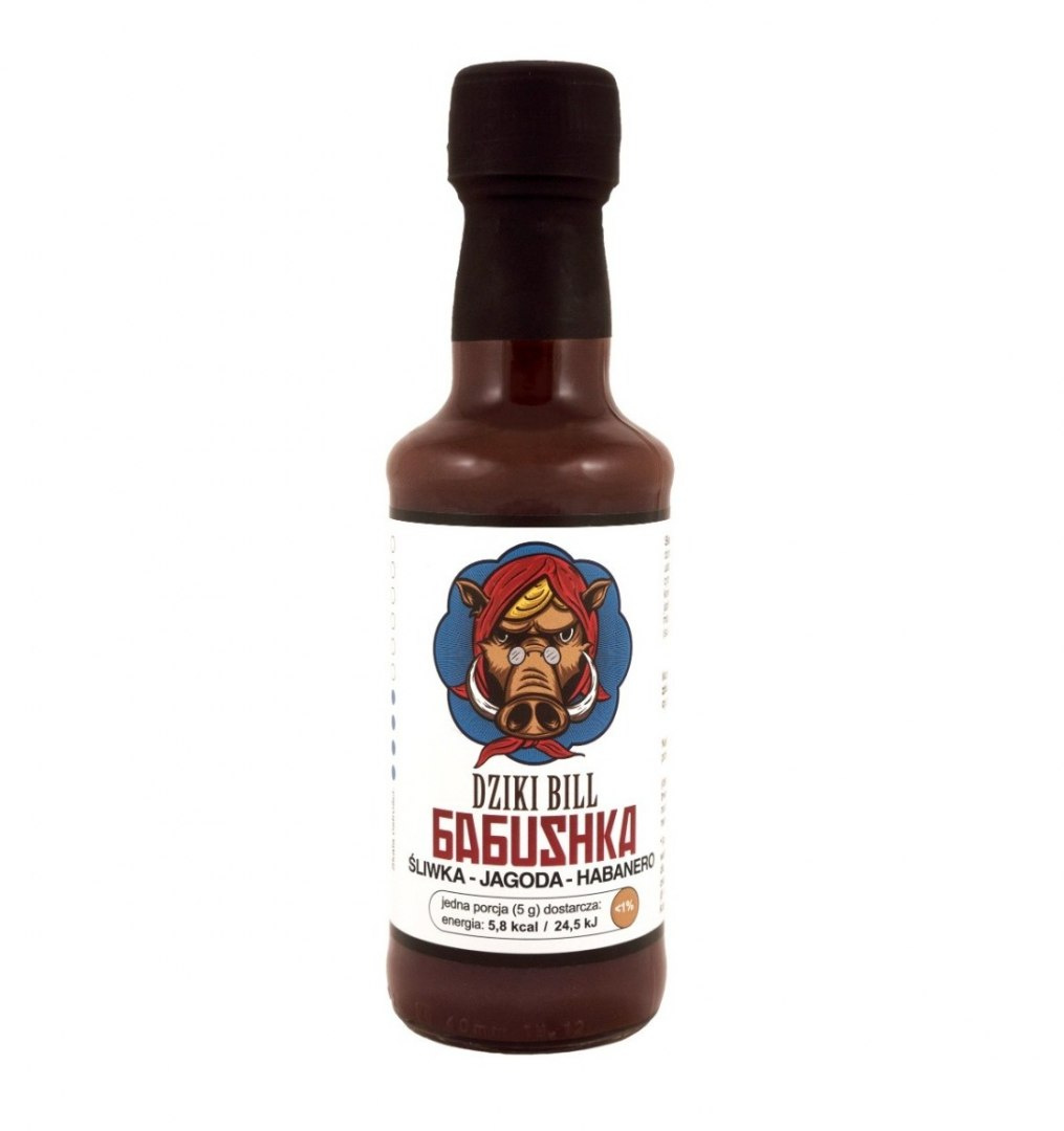 Ostry Sos Dziki Bill Babushka 200ml Ostry Sos Dziki Bill Babushka 200ml