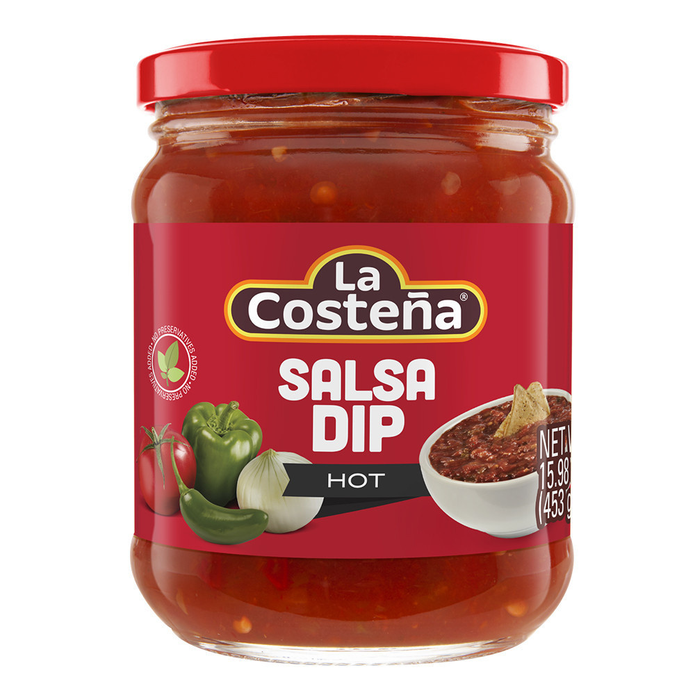 La Costena Salsa Dip HOT 410ml La Costena Salsa Dip HOT 410ml
