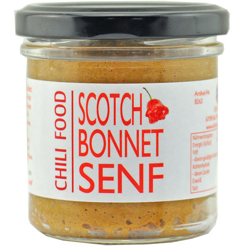 Musztarda Chili Food Scotch Bonnet 140g Musztarda Chili Food Scotch Bonnet 140g