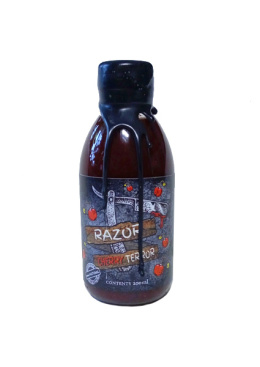 Ostry Sos Razor Cherry Terror Trinidad Scorpion i wiśnie 200ml