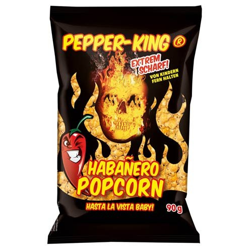 Ostry popcorn Pepper King z Habanero 90g Ostry popcorn Pepper King z Habanero 90g