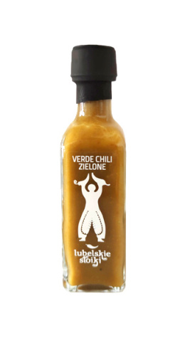 Ostry sos Lubelskie Słoiki Verde Chili z kiszonych papryk 100ml