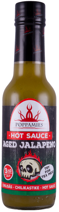 Ostry sos Poppamies Aged Jalapeno 150ml Ostry sos Poppamies Aged Jalapeno 150ml