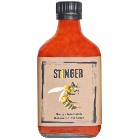 Ostry sos Stinger z Habanero, miodem i czosnkiem, w azjatyckim stylu 200ml Ostry sos Stinger z Habanero, miodem i czosnkiem, w azjatyckim stylu 200ml