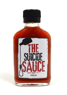 Bardzo ostry sos The Suicide Sauce mix SUPERHOTS 100ml