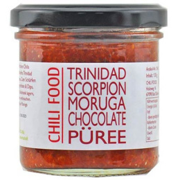 Puree z papryki Trinidad Scorpion Moruga CHOCOLATE Superhot BIO ORGANIC 130g