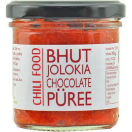 Puree z papryki Jolokia CHOCOLATE Superhot BIO ORGANIC 130g