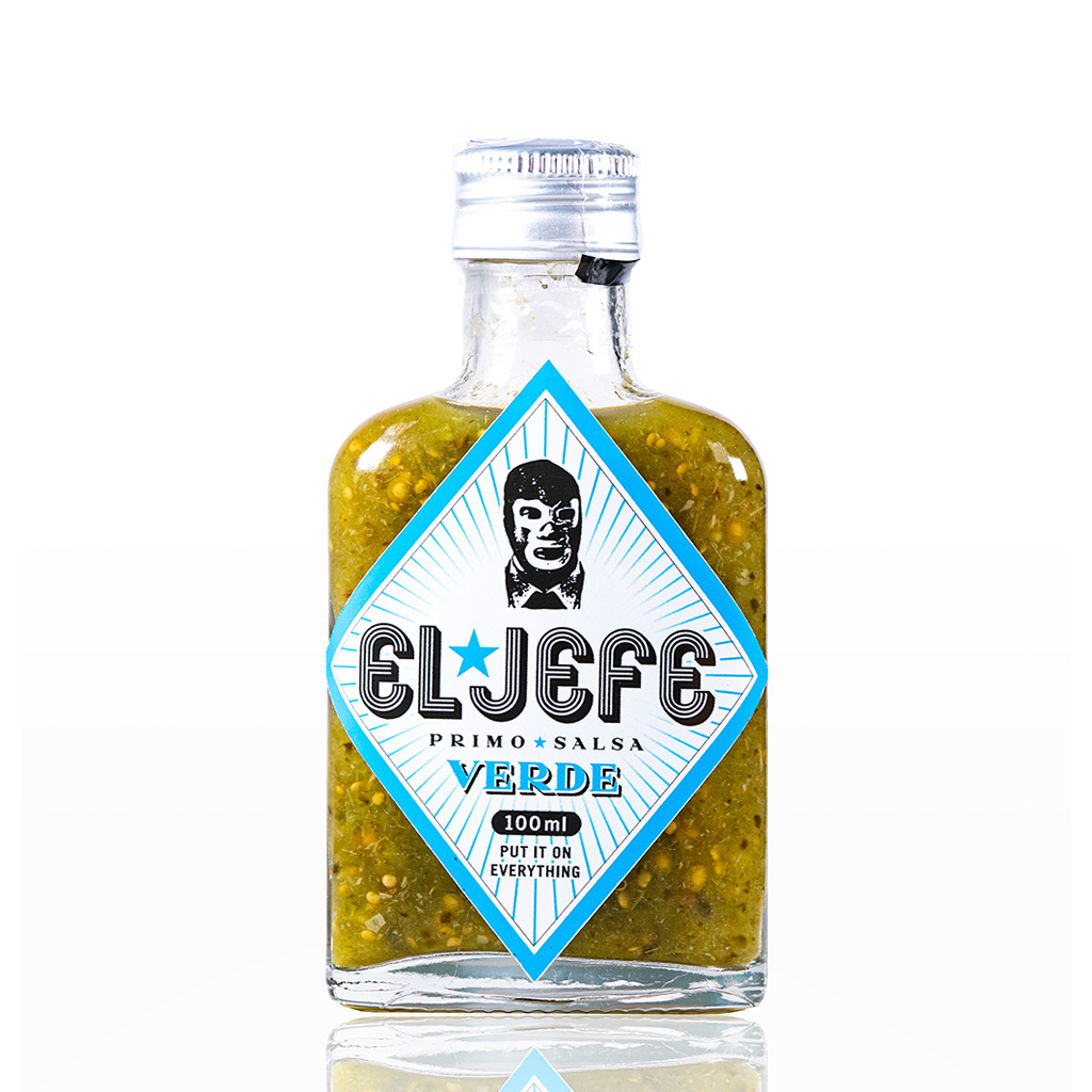 Ostry sos El Jefe Verde 100ml Ostry sos El Jefe Verde 100ml