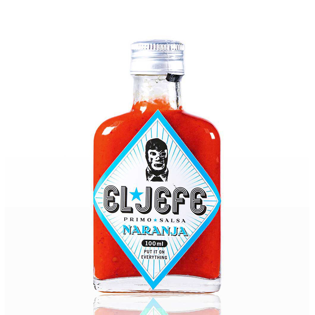 Ostry sos El Jefe Naranja 100ml Ostry sos El Jefe Naranja 100ml