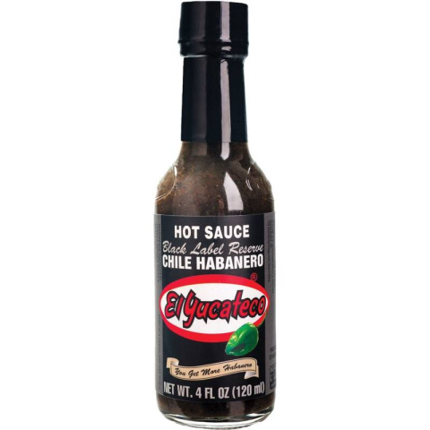 Sos El Yucateco Habanero Black Label Reserve 120ml