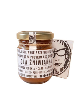 Sos PanDemonic Jola Żniwiarka z Caroliną Reaper i Jolokią BIO 130 ml