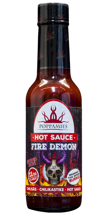 Ekstremalnie ostry sos Poppamies Fire Demon 150ml Ekstremalnie ostry sos Poppamies Fire Demon 150ml