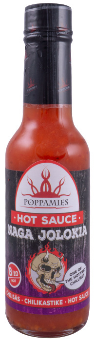 Ostry sos Poppamies Naga Jolokia 150ml