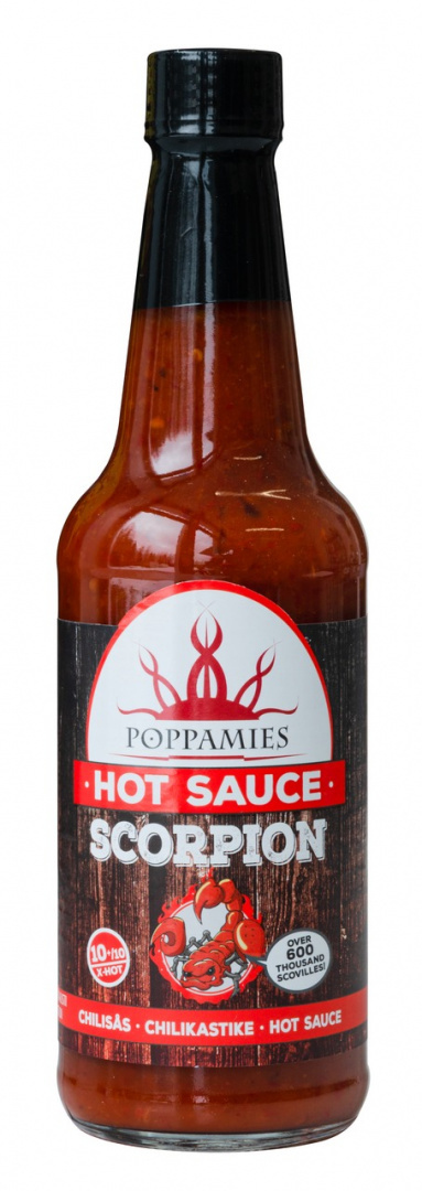 Ostry sos Poppamies Scorpion KING SIZE 300ml Ostry sos Poppamies Scorpion KING SIZE 300ml