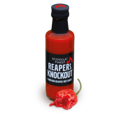 Sos Scovilla's Finest Reaper's Knockout z Caroliną Reaper 100ml