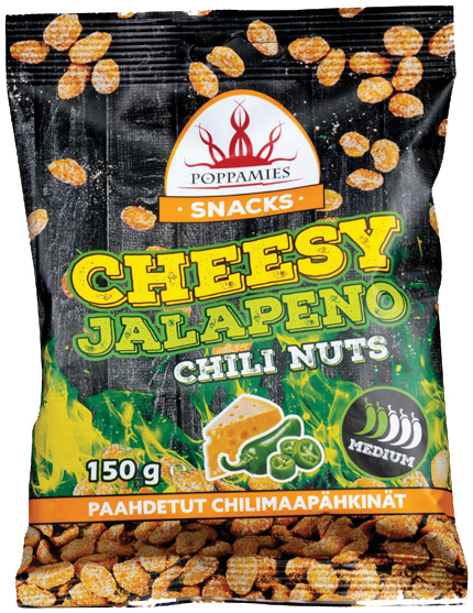 Orzeszki Poppamies Cheesy Jalapeno 150g