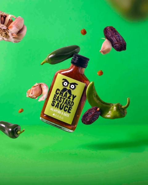 Ostry Sos Crazy Bastard Jalapeno & Date 100ml Ostry Sos Crazy Bastard Jalapeno & Date 100ml
