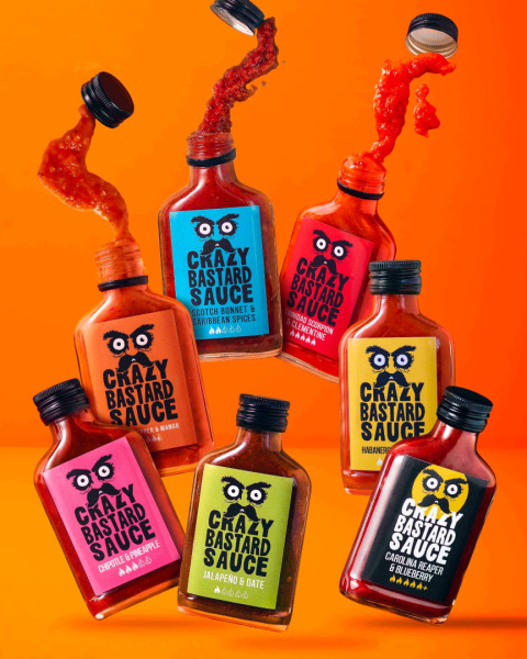 Ostry Sos Crazy Bastard Jalapeno & Date 100ml Ostry Sos Crazy Bastard Jalapeno & Date 100ml