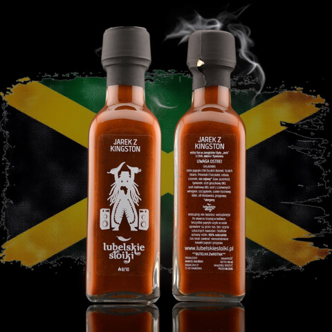 Ostry sos Lubelskie Słoiki Jarek z Kingston 100ml Ostry sos Lubelskie Słoiki Jarek z Kingston 100ml