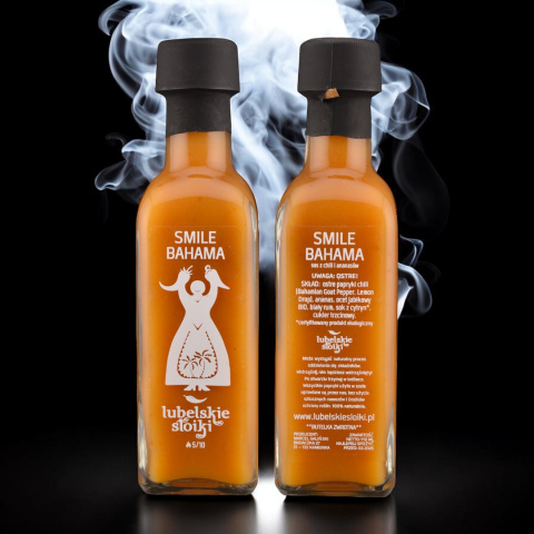 Ostry sos Lubelskie Słoiki Smile Bahama 110ml Ostry sos Lubelskie Słoiki Smile Bahama 110ml