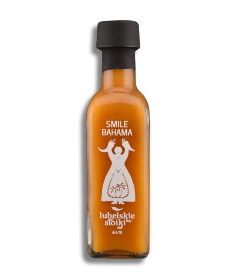 Ostry sos Lubelskie Słoiki Smile Bahama 110ml Ostry sos Lubelskie Słoiki Smile Bahama 110ml