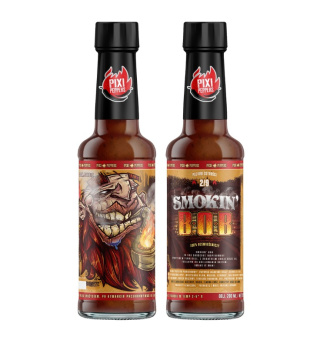 Ostry sos BBQ Pixi Peppers SMOKIN' BOB 200ml