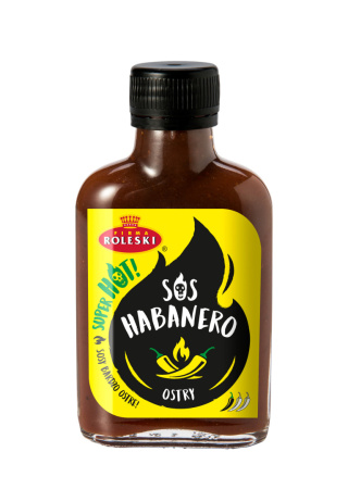 Ostry sos Roleski Habanero KRÓTKA DATA, 120g