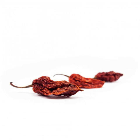 Papryka chili Naga Bhut Jolokia suszona w całości, 10g Papryka chili Naga Bhut Jolokia suszona w całości, 10g