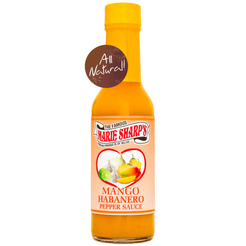 Sos Marie Sharp's Pure Mango Habanero 148ml Sos Marie Sharp's Pure Mango Habanero 148ml