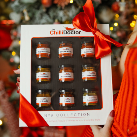 Zestaw superostrych puree Chilli Doctor No 9 Collection 9x40ml Zestaw superostrych puree Chilli Doctor No 9 Collection 9x40ml
