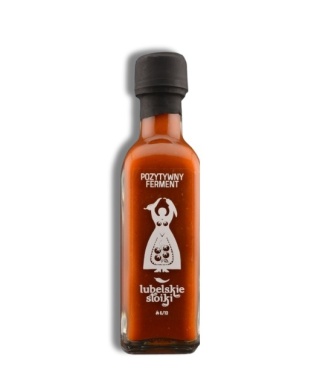 Ostry sos Lubelskie Słoiki Pozytywny Ferment 100ml